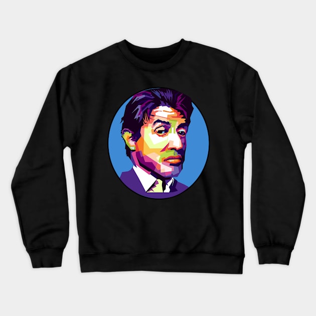 Sylvester stallone pop art Crewneck Sweatshirt by Danwpap2